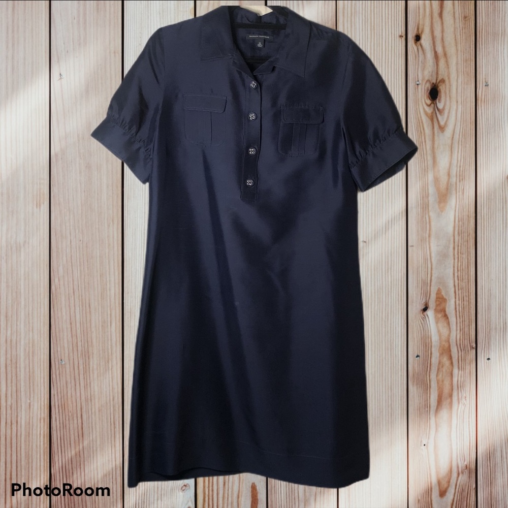 Banana Republic Polo short sleeves Blue dress 12